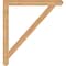 Ekena Millwork Traditional Craftsman Smooth Bracket, Western Red Cedar, 3 1/2"W x 40"D x 44"H BKT04X40X44TRA04SWR - alternate 4